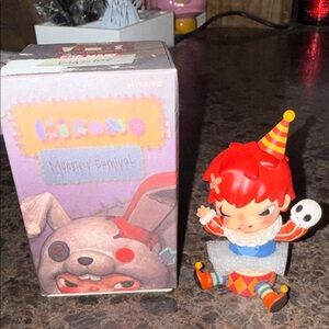 Hirono Red and Orange Figurine